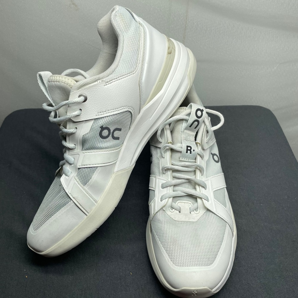 On The Roger Clubhouse Pro Men's Tennis Shoes White Ice Size 10.5 3MD30030202